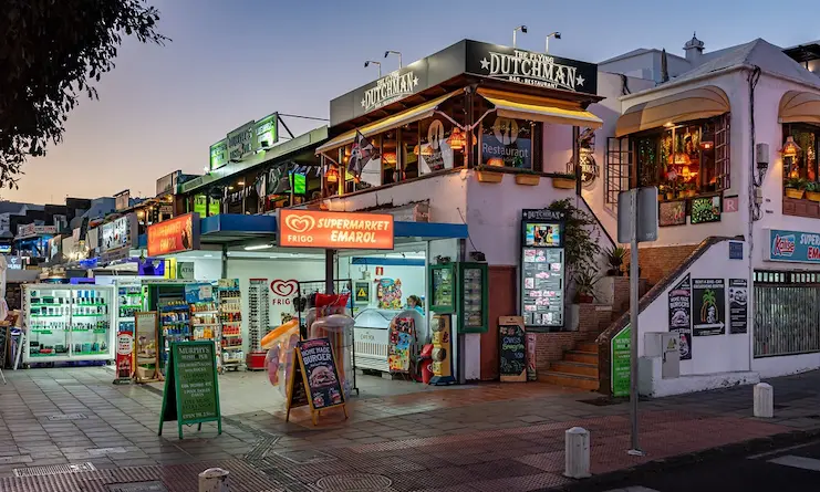 Restaurantes y terrazas en Puerto del Carmen