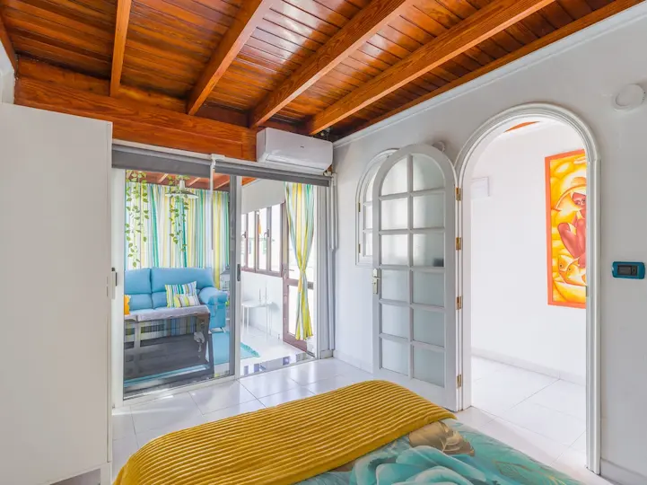 Dormitorio secundario de casa Venecia Apartamento Vacacional en Lanzarote